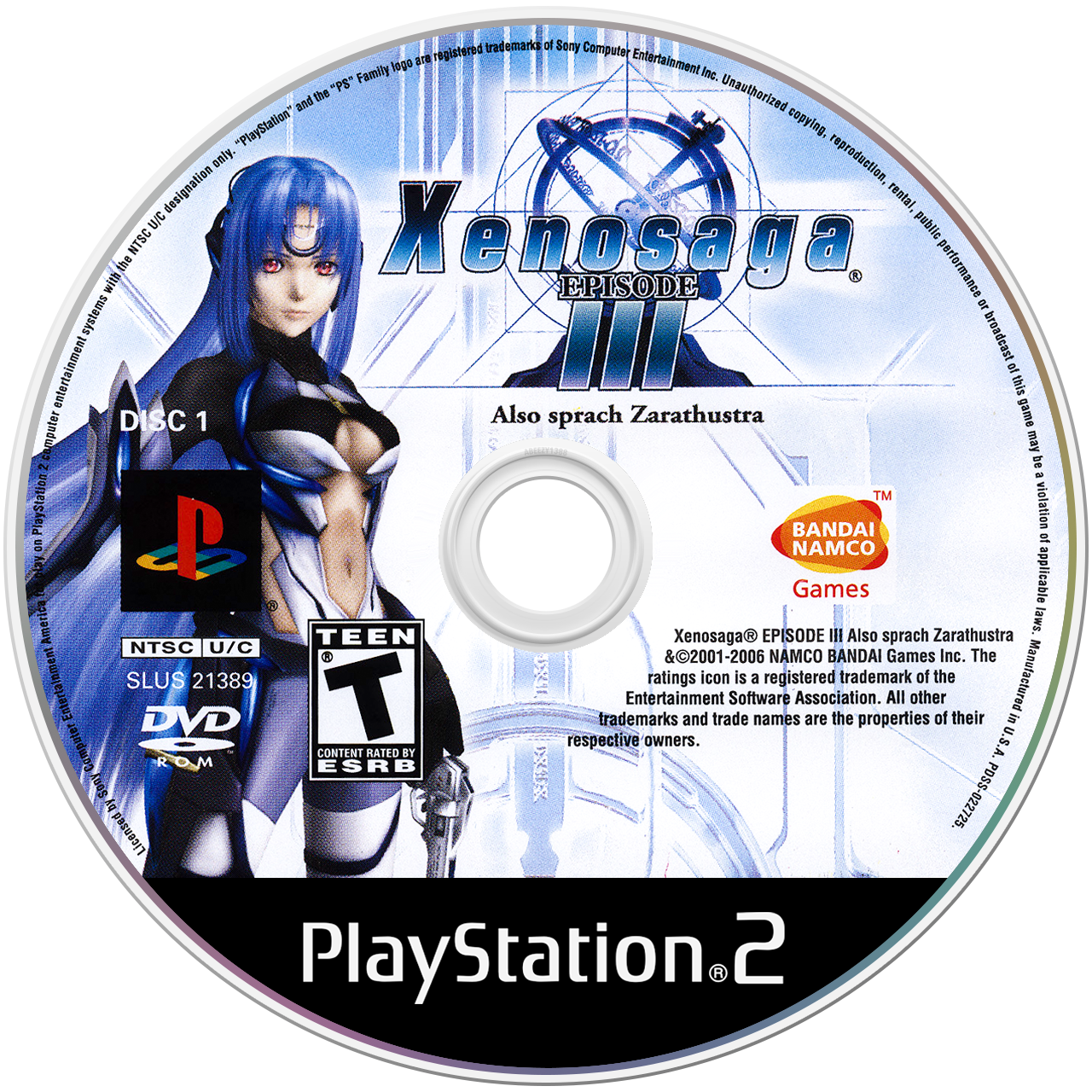 Xenosaga Episode III Also sprach Zarathustra media 5 for Playstation 2